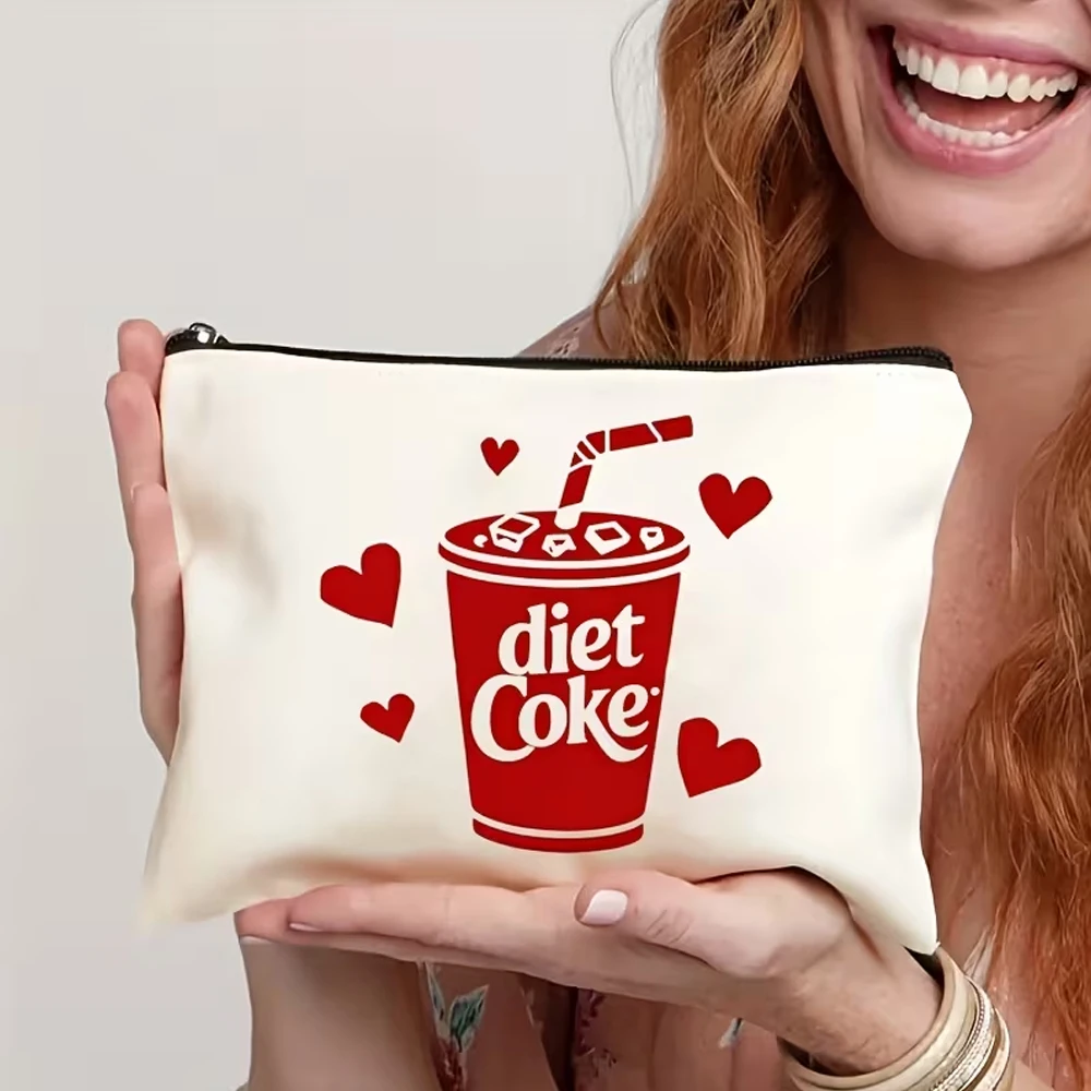 Durable, Stylish Gift, Convenient Zipper Closure, Best Gift for Your Loved Ones, Gift for Your Sisters, Portable Makeup Bag, Student Pencil Case, Cosmetic Gift Bag, Zipper Bag, Pencil Case Travel Bag, Snack Bag, Toilet
