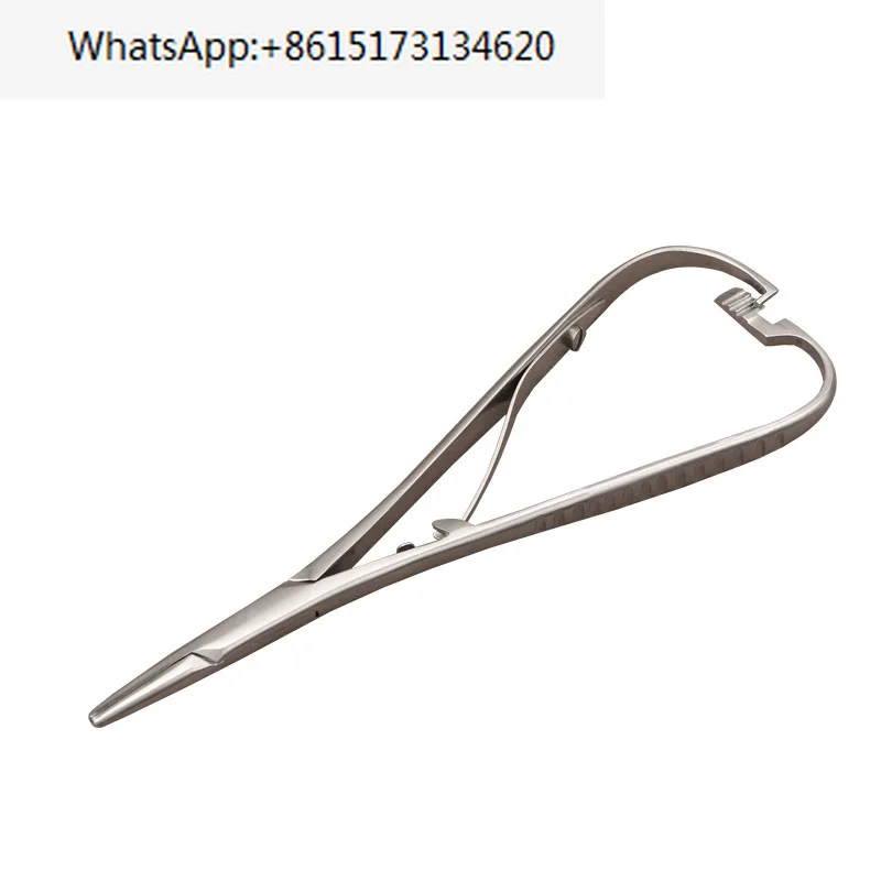 Surgical instruments, suture inserts, needle holding forceps, needle holding devices, self-locking needle holding forceps, tools