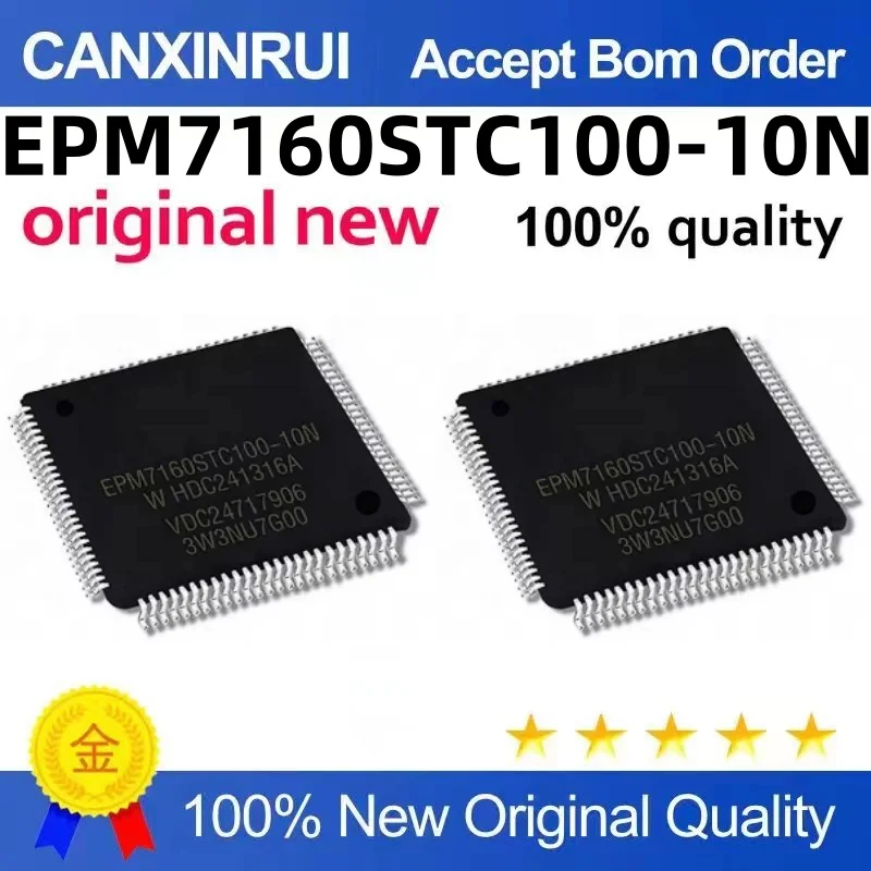 

The new original EPM7160STC100-10N package TQFP-100 programmable logic device