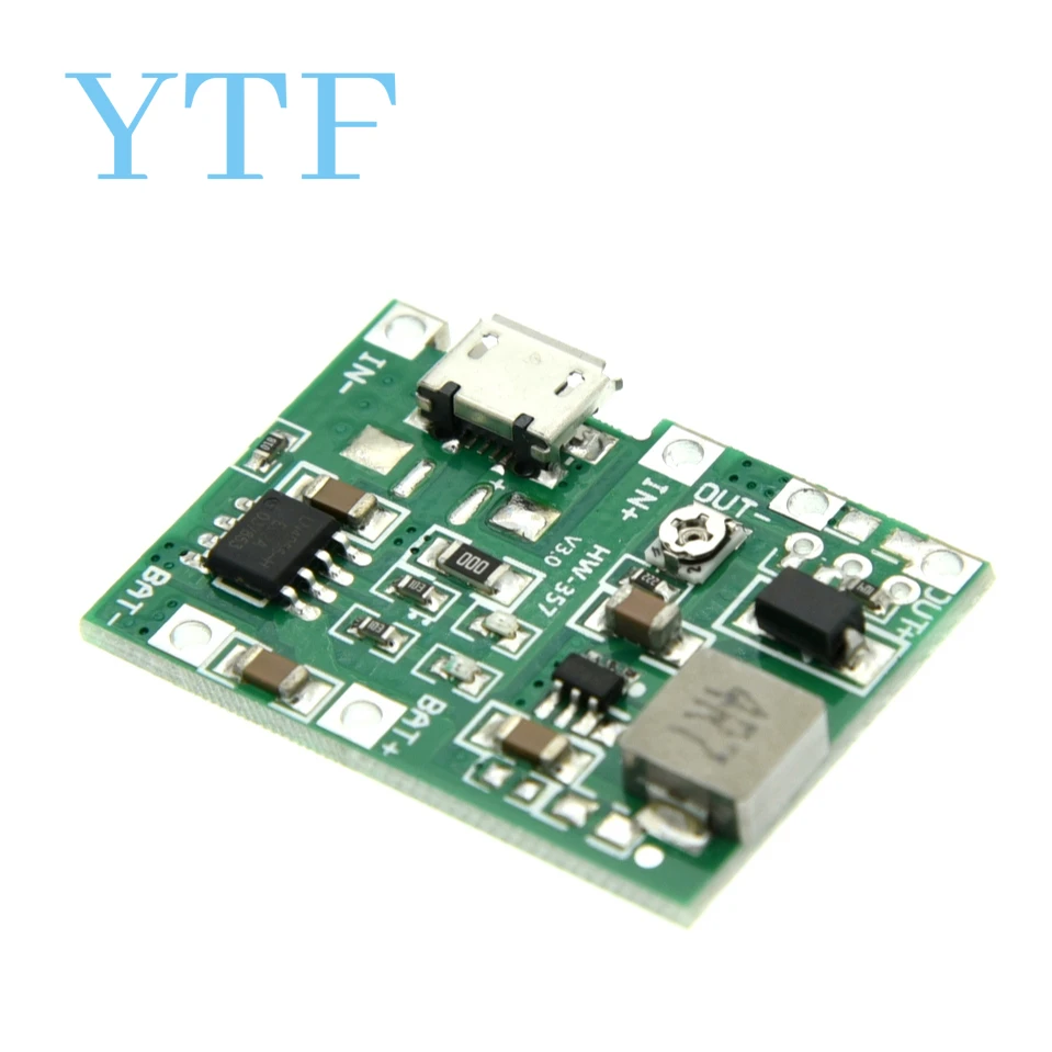 1PCS 3.7V 4.2V Liter 9V 5V Multimeter Modified 18650 Lithium Battery Charging Boost Discharge Integrated Adjustable Module 2A 