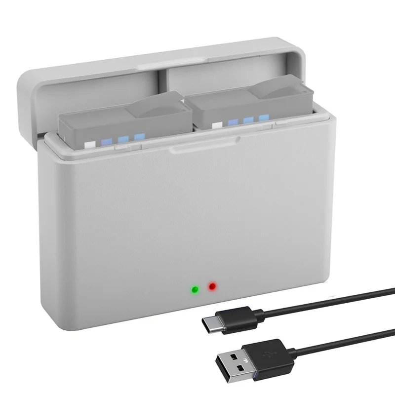 A003 สําหรับ DJI Osmo Action 3/4 แบตเตอรี่แท่นชาร์จ USB ชาร์จ Hub สําหรับ Action 3 Action 4 อุปกรณ์เสริม