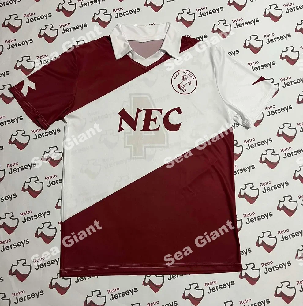 

Shorts Coat Aek Athens Home 1986-1987 Retro Jersey 3D Printed Gym T-Shirt Man Table Tennis Clothes Jersey Sets