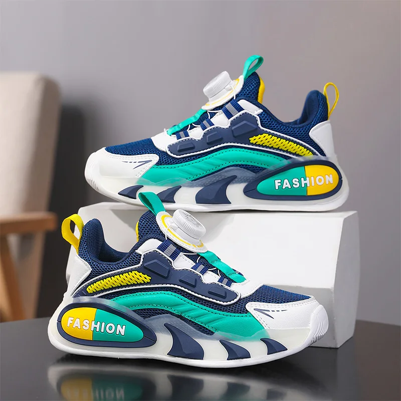 

New Kids Sneakers Casual Sports Shoes for Children Summer Breathable Mesh Running Shoes Comfortable Walking Shoes Gym Trainers