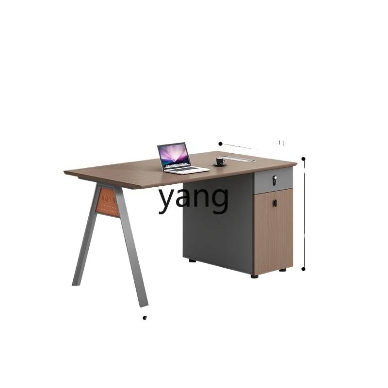 

LH Simple Modern Office Desk Light Luxury Supervisor Single Desk