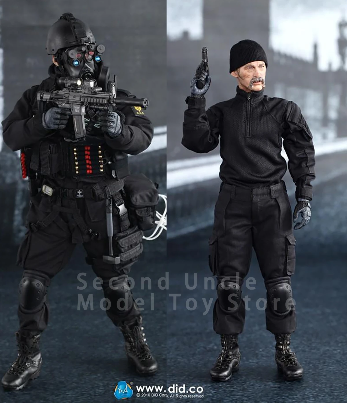 

DID MA1005 1/6 British Special Air Service SAS B Squadron Black Ops Team SEAN Male Soldier Action Figure Model Toys