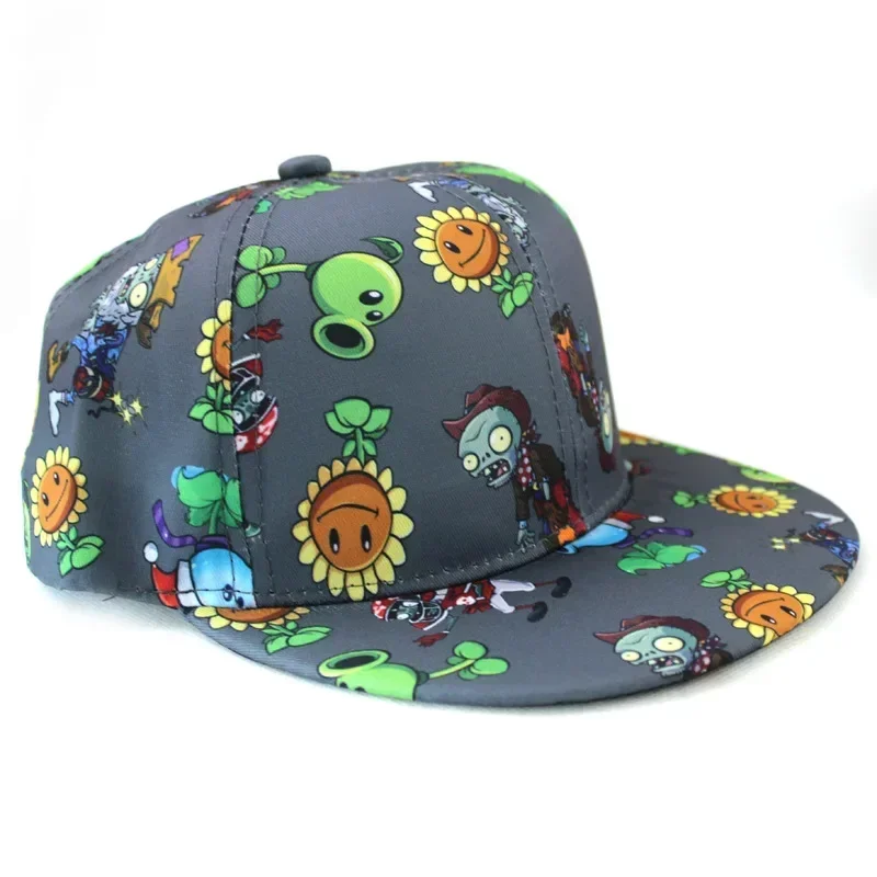Game Plants Vs. Zombies Cotton Baseball Cap Men Women Hip Hop Fitted Caps Outdoor Autumn Summer Casual Hat Cartoon Hat Gifts view 4