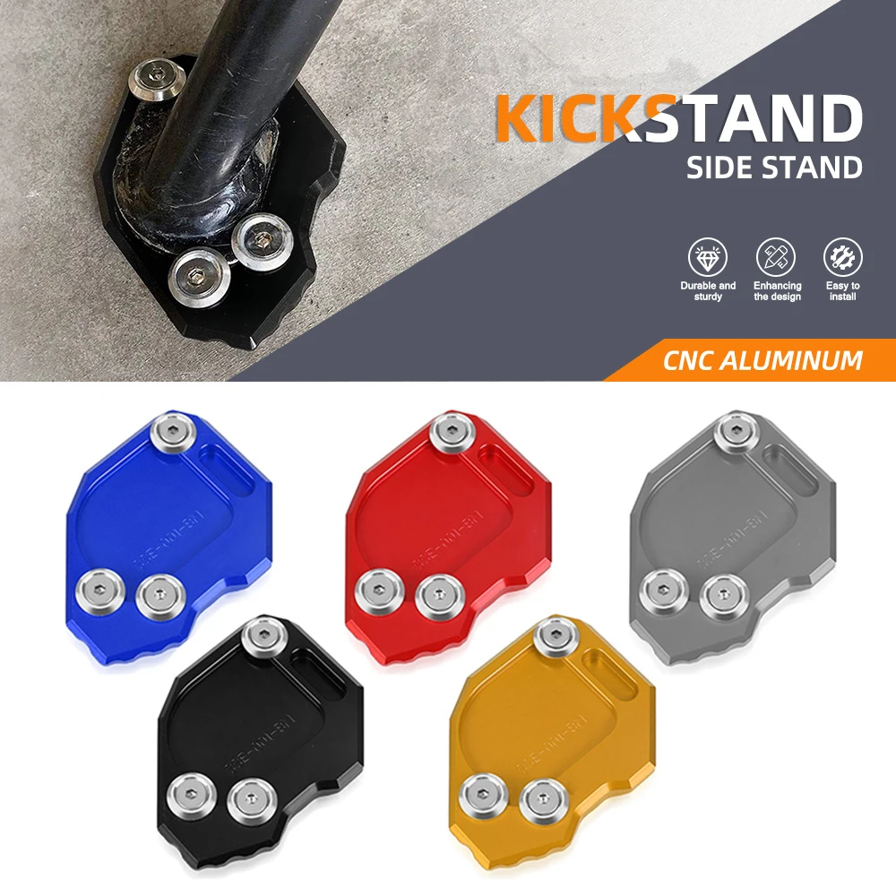 For BMW F800GS F800 F 800 GS 800GS 2019 2020 Adventure 2008-2021 Motorcycle Kickstand Side Stand Extension Enlarger Pad Plate