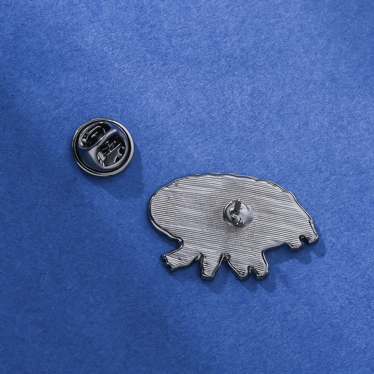Catuni Cute Tardigrade Microbes Pin Enamel Brooch Biology Water Bear Lanyard Lapel Backpack Badge Gift for Student Unisex