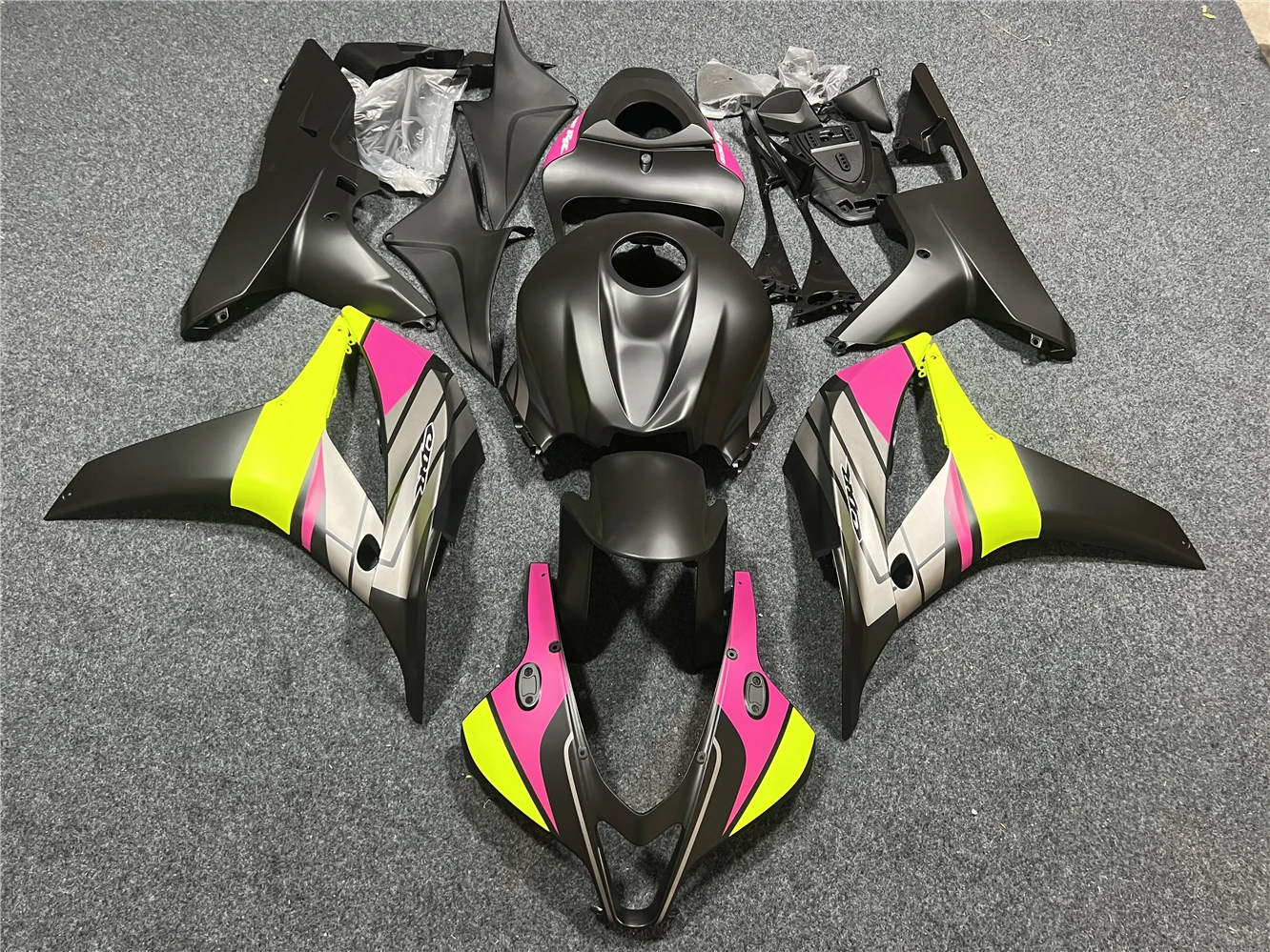 Nieuwe ABS Motorfiets volledige Fairings Kit voor CBR600RR F5 2007 2008 CBR600 RR CBR 600RR 07 08 Carrosserie kuip set