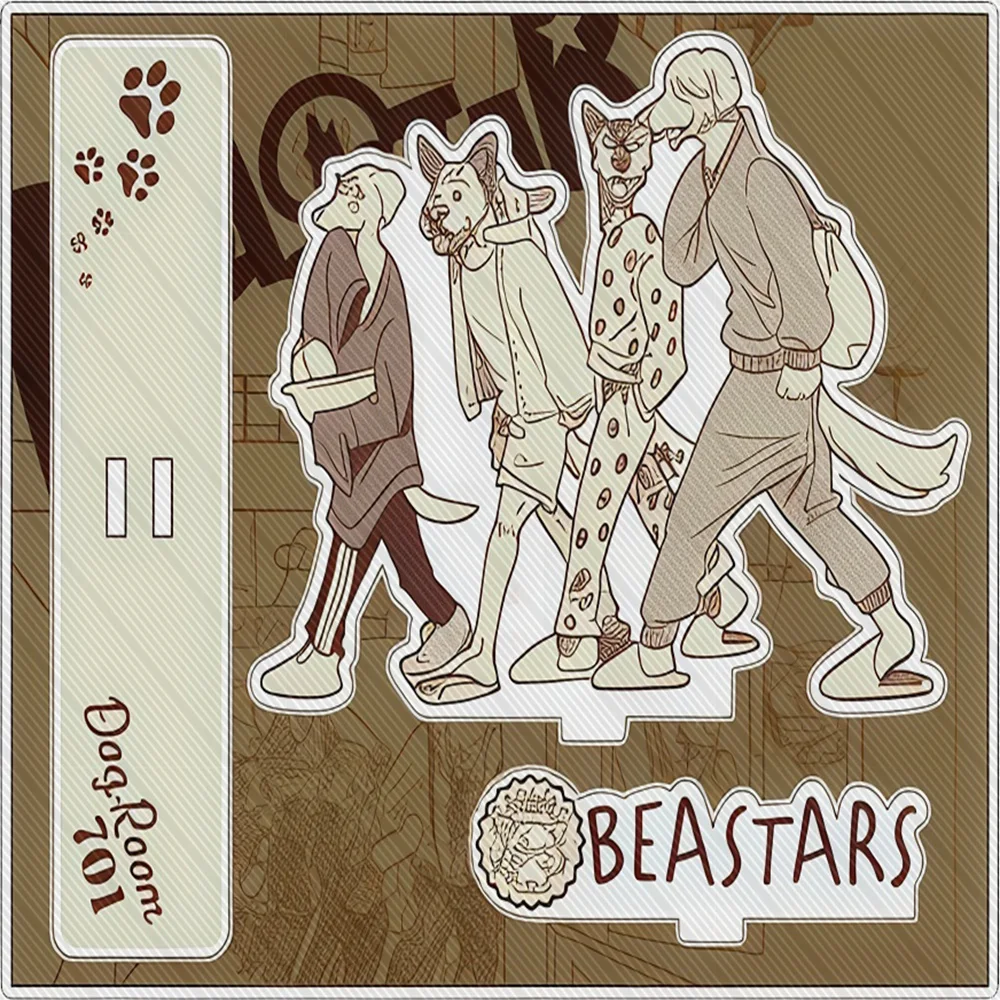 15CM Charm Anime BEASTARS Acrylic Stand Model Cosplay Characters Ornament Accesorios Goods Collection Gifts