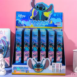 4/24pcs Disney Stitch Gel Pen Cute Colorful Lilo 0.5 Black Signature Pen Boxed Student Stationery Gift