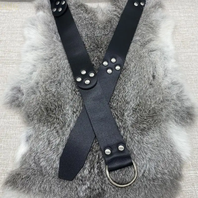 G6DE MEDIEVAL BELKEN FOR MEN KNIGHT BELT PUレザーリングベルト