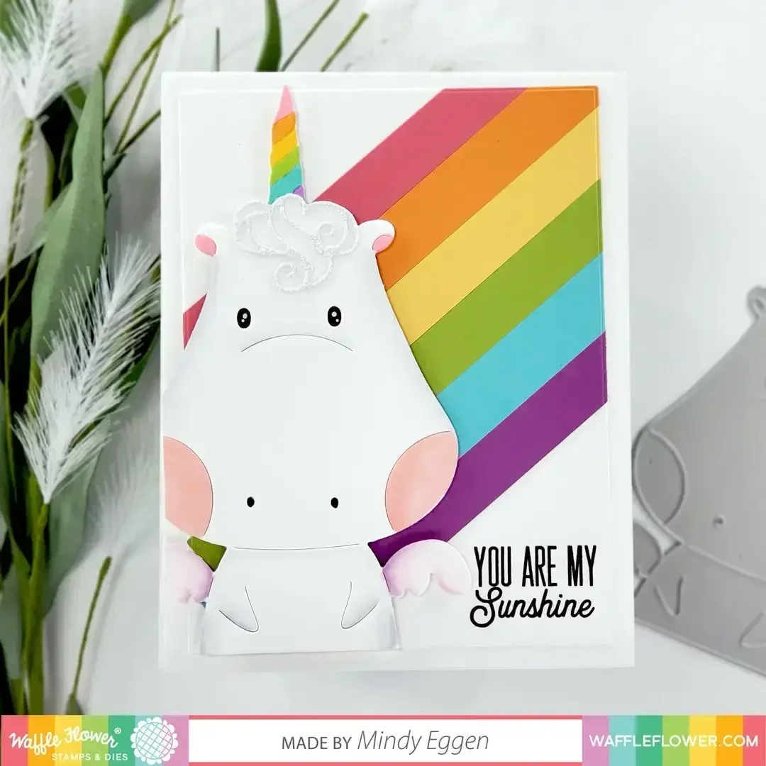 2023 July New Be a Unicorn Metal Cutting Dies For DIY Craft Making Paper Greeting Card Scrapbooking