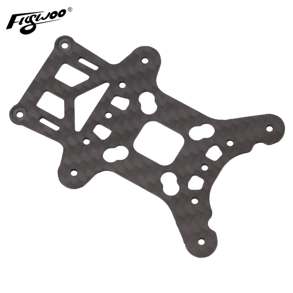 Flywoo Explorer LR O3 colección de piezas de marco Dron FPV DIY, Kit de herramientas de placa inferior de dosel de brazo de repuesto para unidad de aire DJI O3