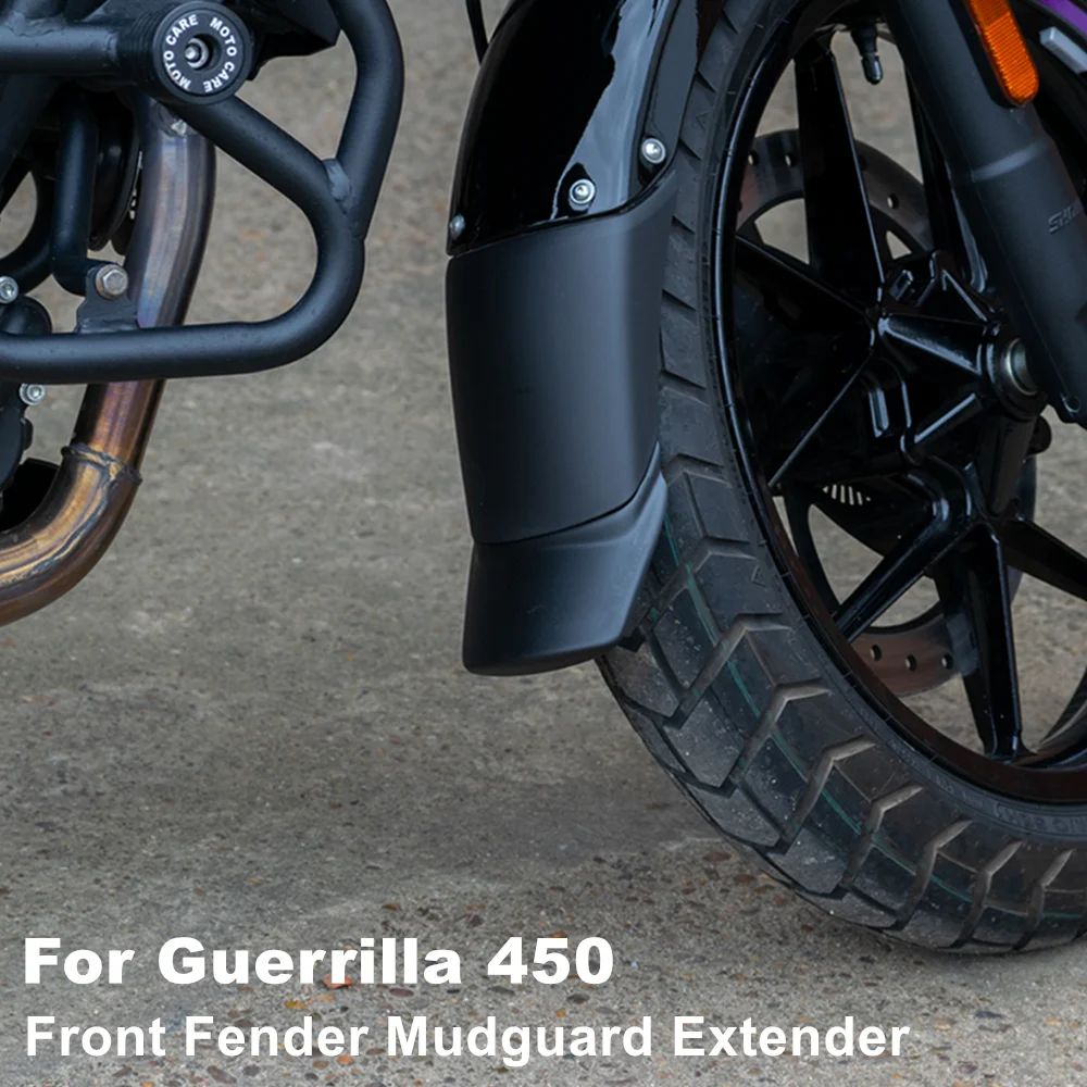 

Motorcycle Front Fender Mudguard Extender Extension For Guerrilla 450 Guerrilla450 2024 2025 2026