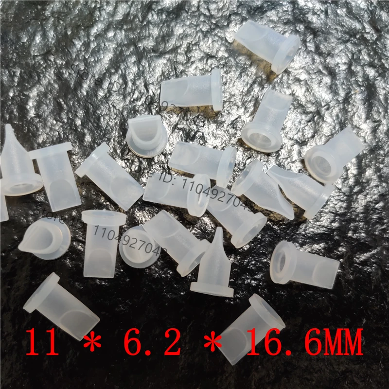 100PCS 11 * 6.2 * 16.6MM Food Grade Silicone Duckbill Valve Breast Pump Check Valve Coffee Machine Check Valve