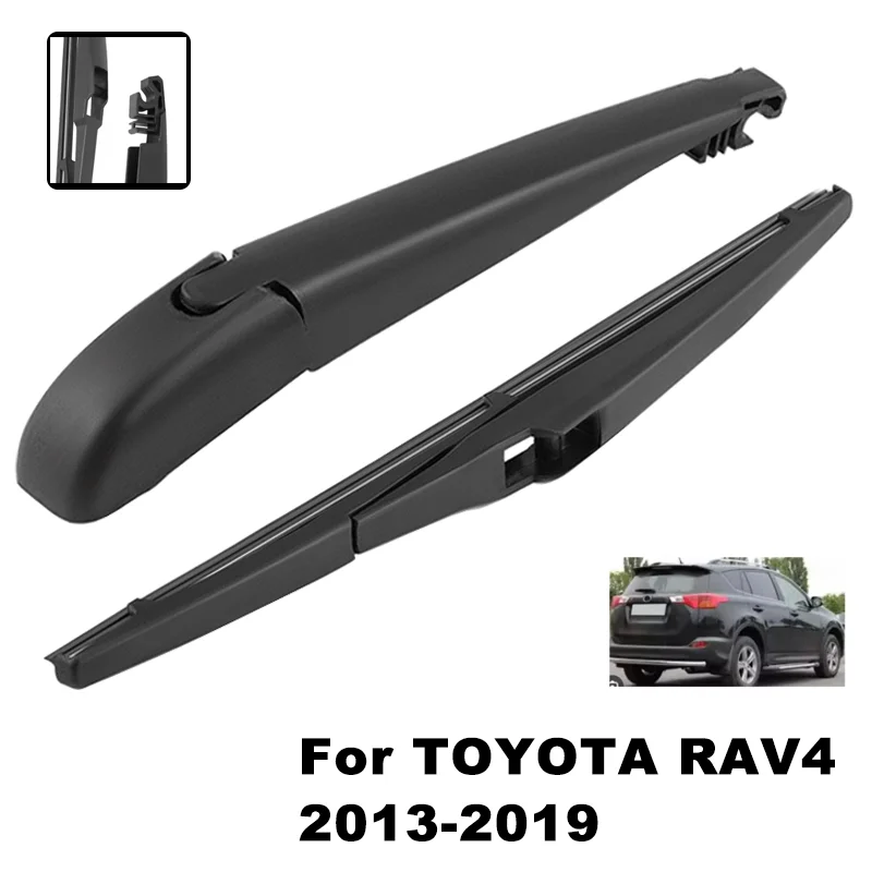 

Чистый рычаг и лезвие заднего стеклоочистителя для TOYOTA RAV4 2013 2017 2018 2019, комплект рычагов и лезвий заднего стеклоочистителя Highlander Compass