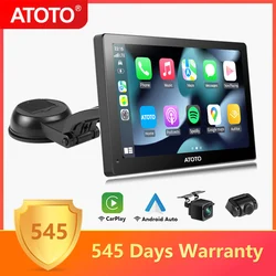 ATOTO P8 RM 7'' Portable Car Radio With Wireless CarPlay Android Auto Screen Display GPS Navigation Car Stereo Multimedia Player