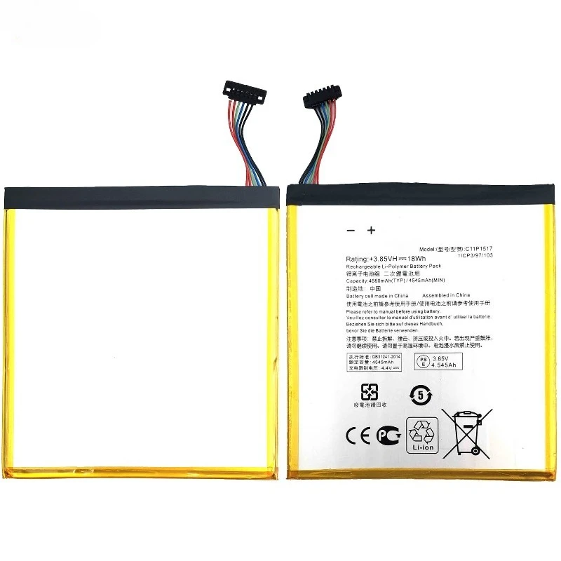 C11P1517 3.85V 4545mAh Mobile Phone Battery For ASUS ZENPAD 10 Z300M Z300CNL 6B P00C High Quality Rechargeable Battery