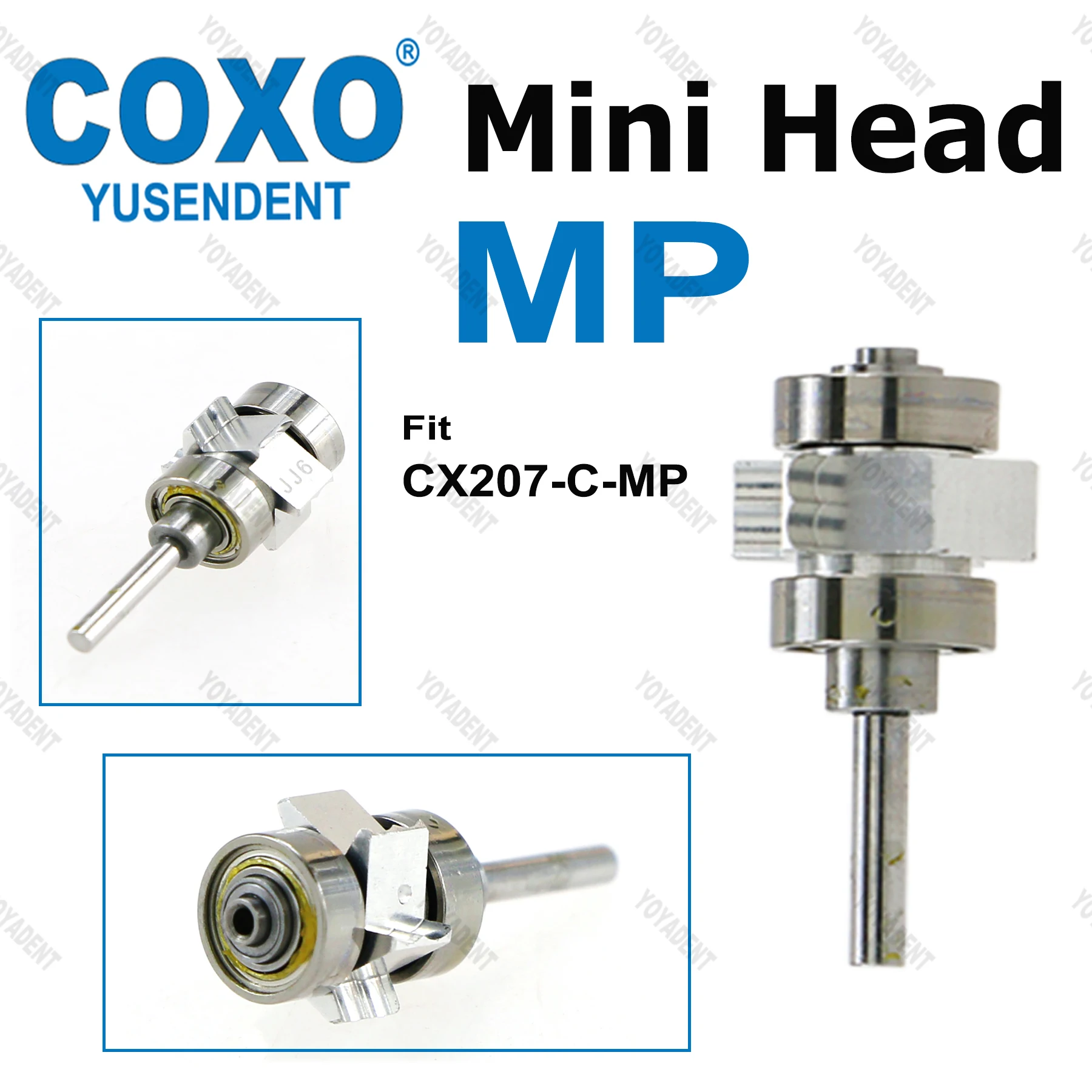 COXO Dental Rotor Turbine Cartridge Rotor Dentistryr Handpiece Air Rotor For COXO CX207 Type High Speed Handpiece Accessory