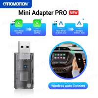 2024 New Mini Adapter Pro 2 in 1 Wireless CarPlay Android Auto Dongle Car Accessories for Benz Chevrolet Ford Honda Toyota VW MG