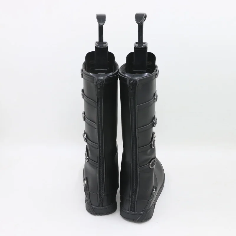 Vergil Cosplay Fantasia Spiel DMC5 Kostüm Stiefel Verkleidung Männliche Schuhe Erwachsene Männer Fantasie Halloween Karneval Party Schuhe