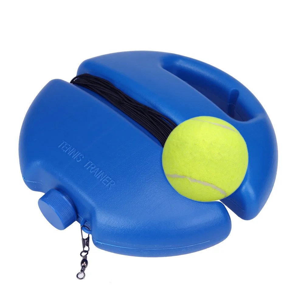 1set Tennis Trainer Professional Training Primary Tool Self-study Rebound Ball Exercise Tennis Ball Indoor Tennis Practice Tool