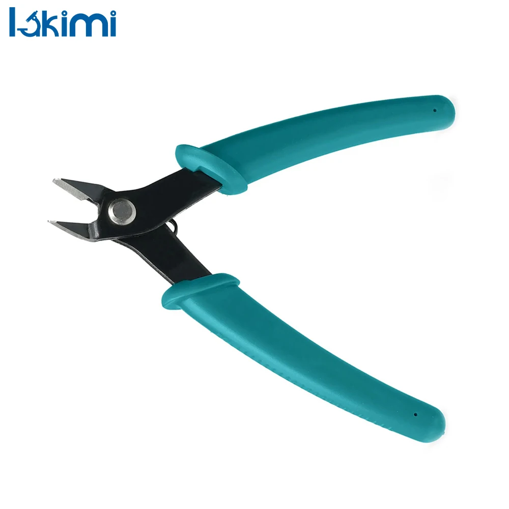 

Боковые кусачки для очистки электроники, ювелирных изделий, наборов моделей, прецизионные микрокорезы длиной 5,12 дюйма, заподлицо LA-AA06