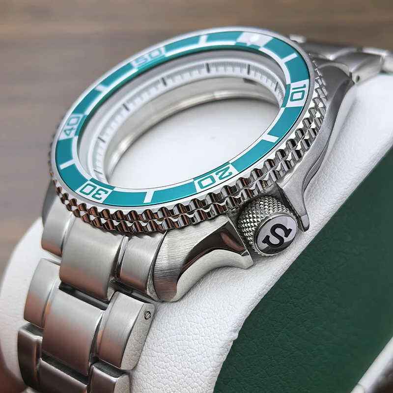 

42mm SKX007 SRPD Case NH35 Case Replace Parts Flat Sapphire Glass Fits NH35 NH36 4R 7S26 Movement 28.5MM Dial Mod NH35 Men Watch