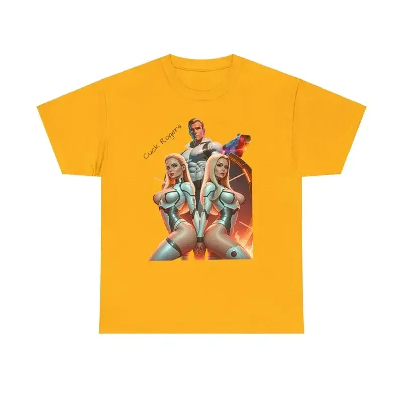 Cuck Rogers And The Face Invaders Buck Parody T Shirt Funny Shirts