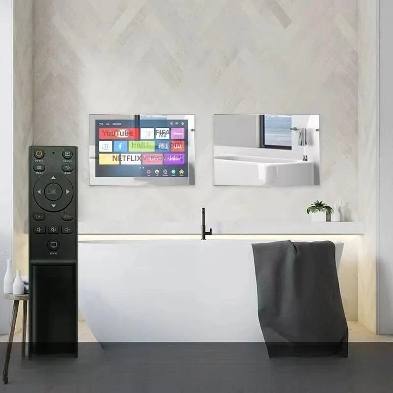 Hot Selling Waterproof Smart  Frameless Bathroom Television for Luxury Hotels and Homes