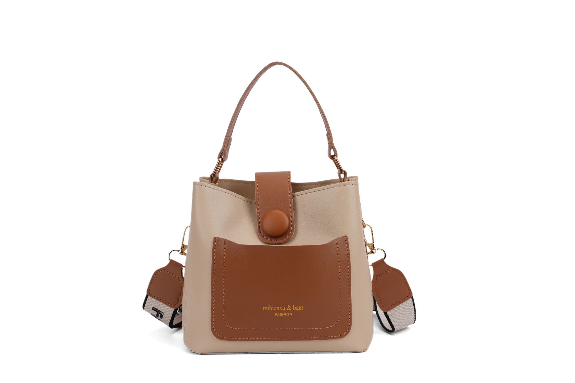 

Bags women handbags ladies.2025 New Vintage-Inspired Shoulder Bag - Women's Trendy Wide Strap Bucket Bag with Luxe Appeal