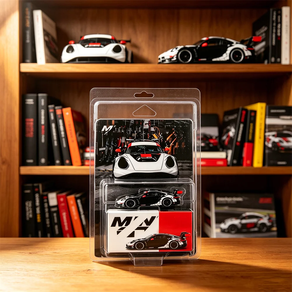 20PCS 1/64 Model Cars Acrylic Display Case Fit for  MiniGT Blister Cards Required Assembly Proof Box Cabinet Toy Vehicles