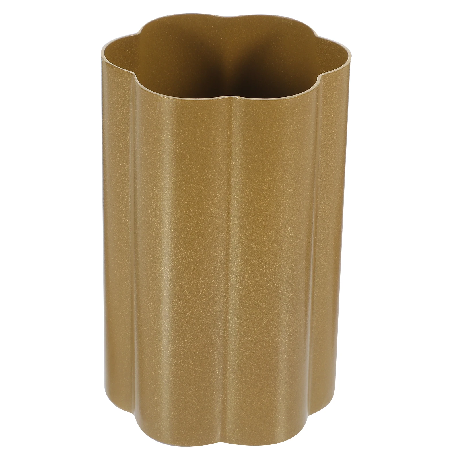

Pen Holder Pencil Plum Bossom Cup Stainless Steel Holders for Desk Organizer