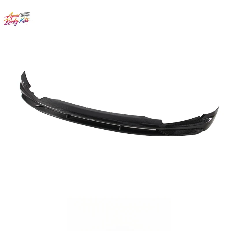 Paktechz Prepreg Carbon Fiber Body Kit Front Bumper Lip Splitter Spoiler for Tesla Model Y