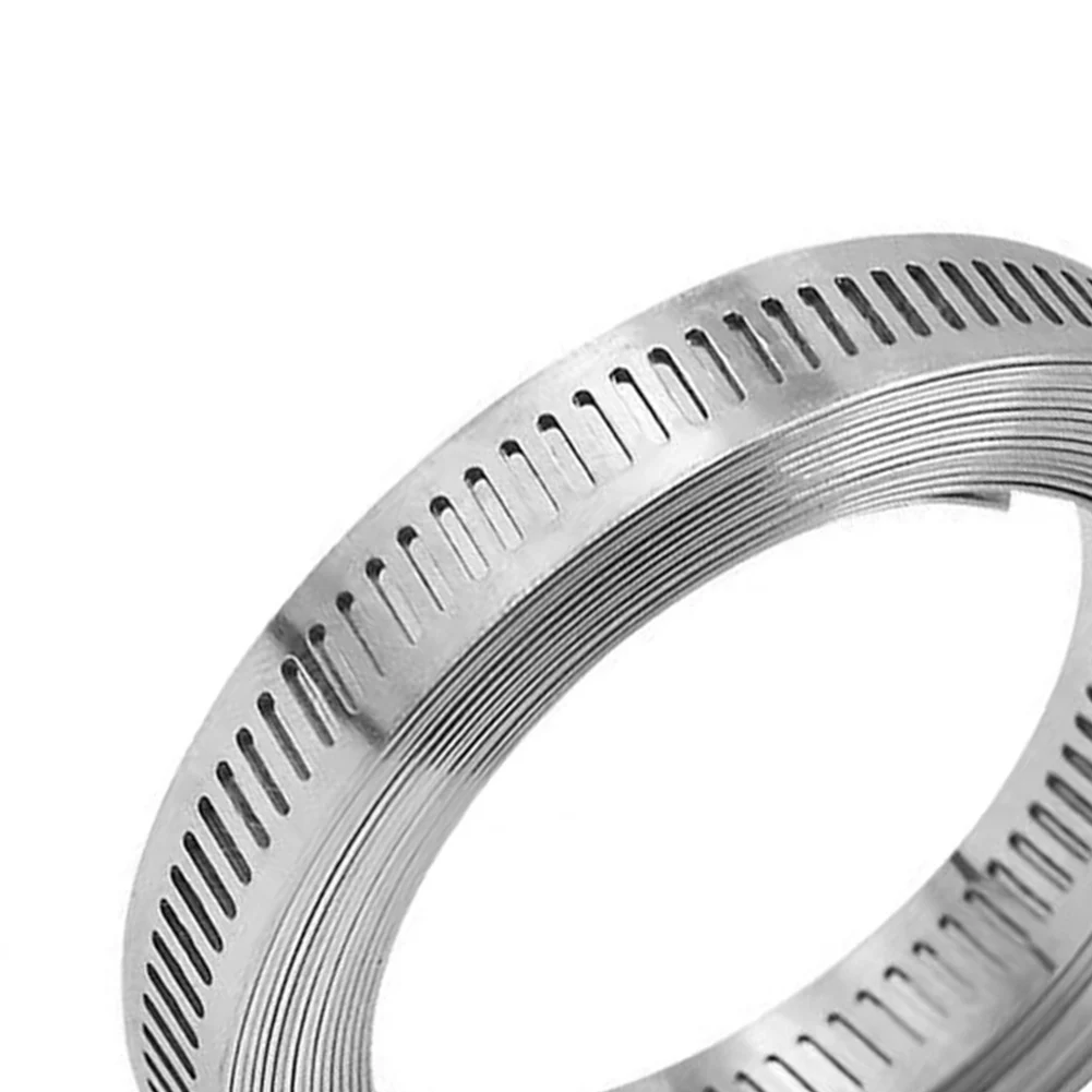 Stainless Steel Hose Clamps Supporting Reusable Fastening on Radiator Overflow Expansion and Washer Fluid Lines
