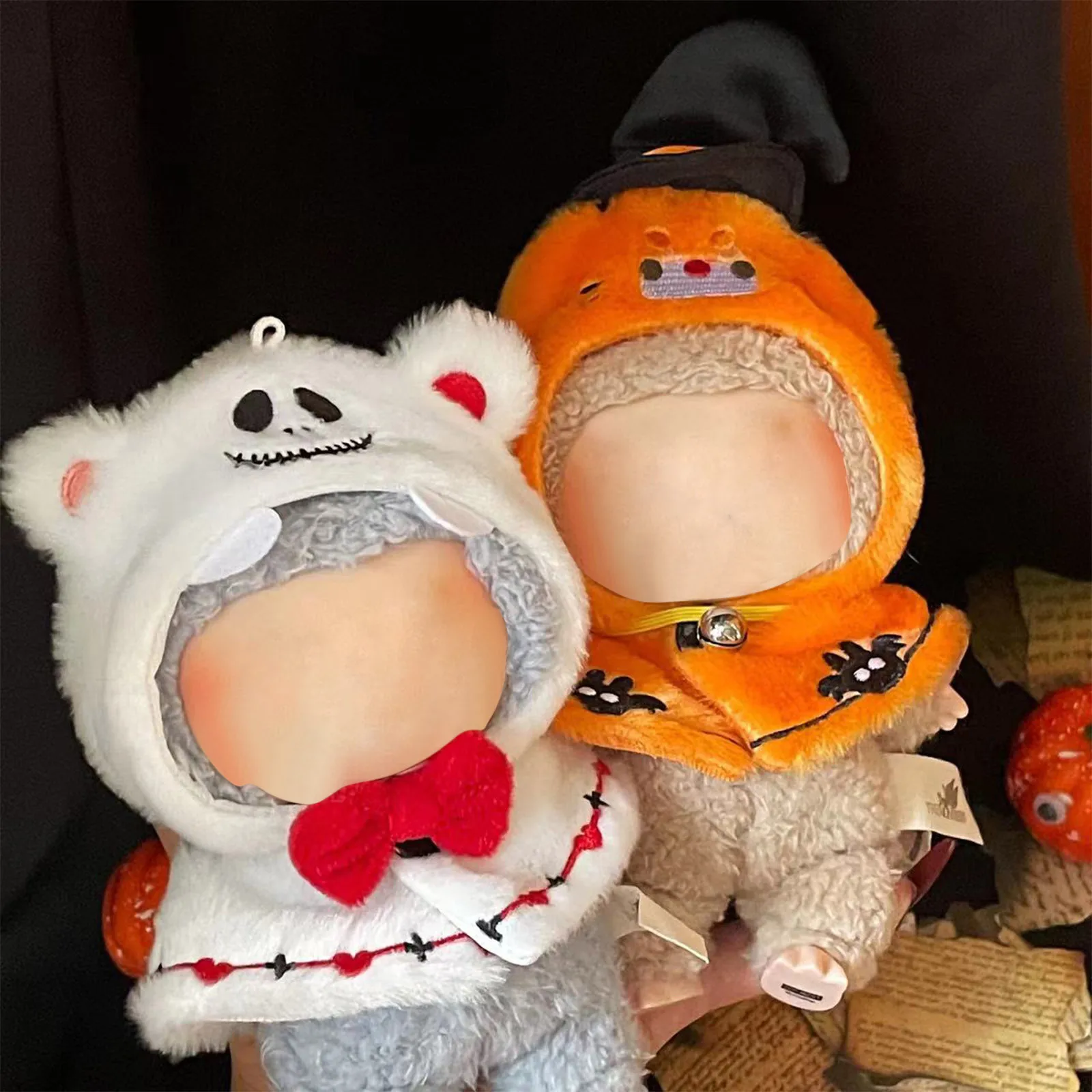 Черная шляпа на Хэллоуин и милый виниловый костюм куклы - нарядная праздничная одежда для модных кукол, коллекционные подарочные аксессуары