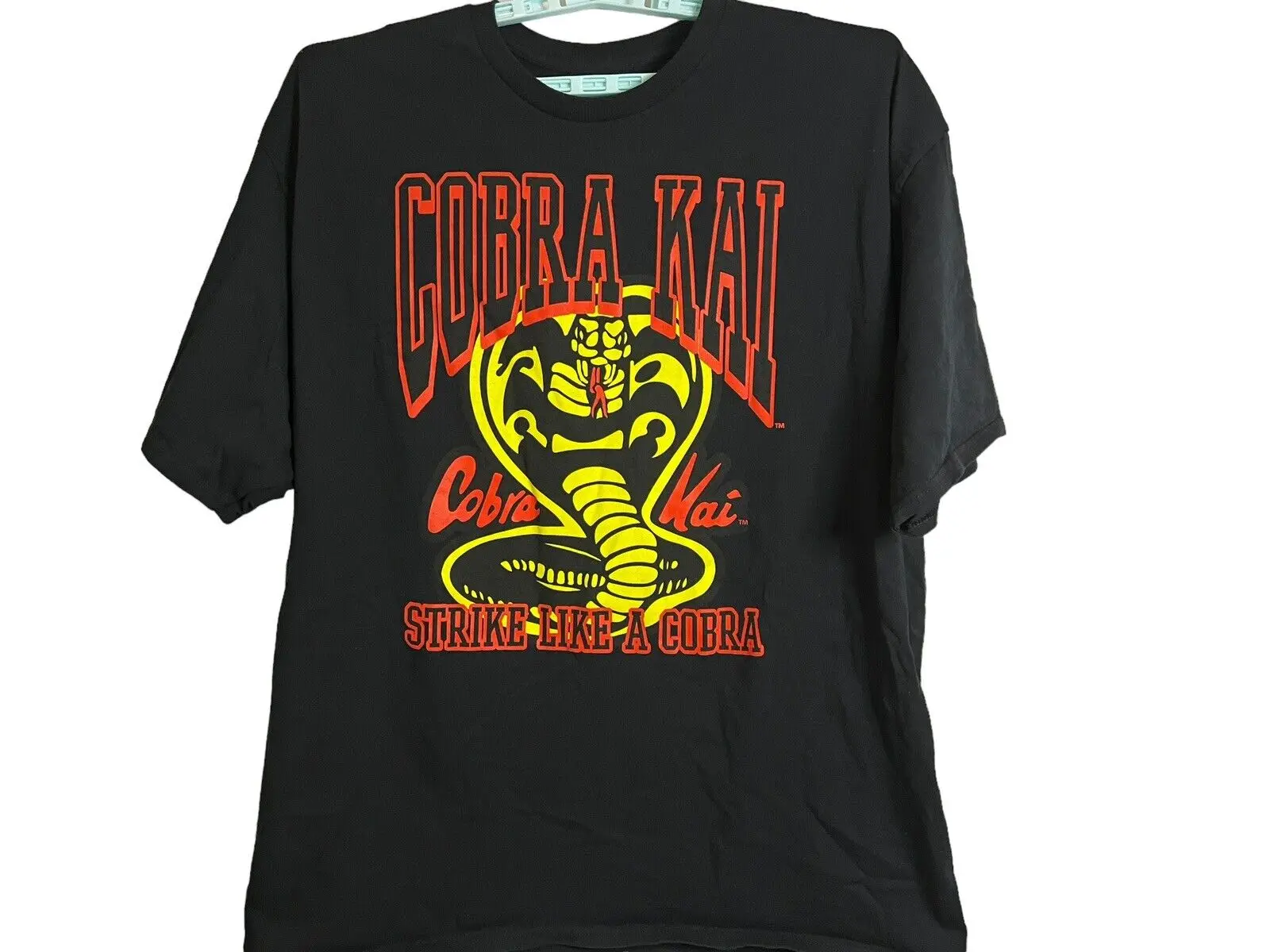 Cobra Kai Strike Like A Adult  T Shirt Size 3Xlt