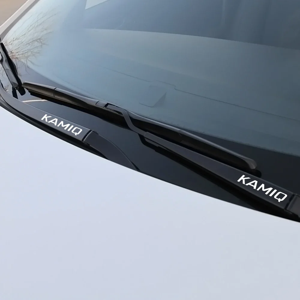 4PCS Car Sticker Auto Window Wiper For Skoda Octavia 2 A7 A5 Fabia 3 Rapid Superb 3 Kodiaq Scala Karoq Kamiq Car Accessories