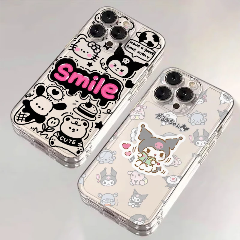 Popolare custodia Sanrio Kuromi per Honor X9a Y9 Prime 2019 X7b X8b 90 Lite X9b trasparente morbida