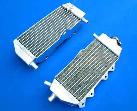 Aluminum Radiator For 2005-2018 Yamaha YZ125 2005 2006 2007 2008 2009 2010 2011 2012 2013 2014 2015 2016 2017 2018
