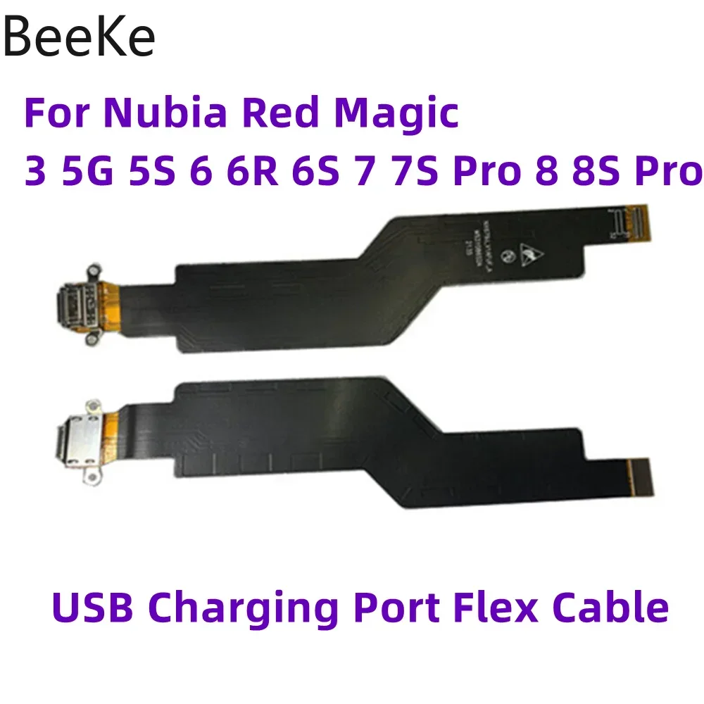 Repair Oiginal For ZTE Nubia Red Magic 5 5S 6 6S 6R 7 7S 8 8S 9 9S Pro+ Plus 5G USB Charging Port Dock Board Charger Flex Cable