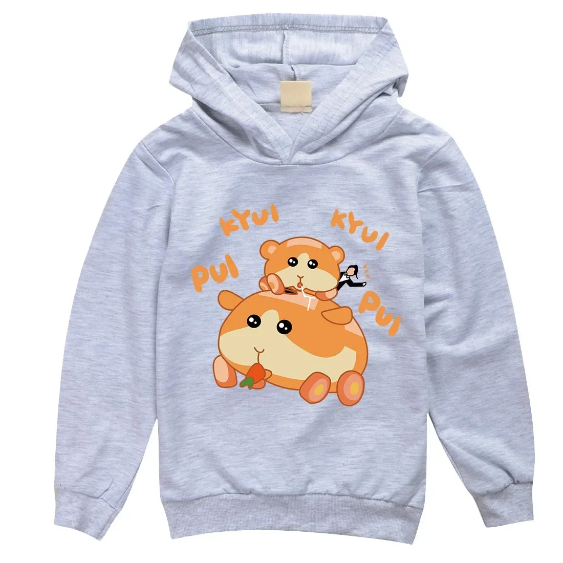 2024 Spring Pui Pui Molcar Hoodie Kids Pop Harajuku Cute Costume Guinea Pigs Sweatshirt Boys Streetwear Drop Ship Girls Clothing