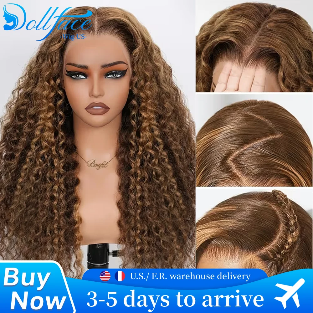 

Парики из натуральных волос Deep Wave P4/27 Highlight 13x6 13x4 Hd Парики из кружева спереди 32-дюймовые бразильские вьющиеся человеческие волосы с волнистыми волосами, предварительно выщипанные