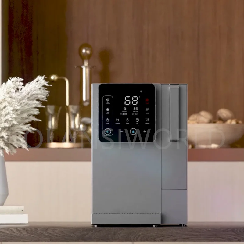 

Настольный диспенсер для воды с обратным осмосом (RO), мгновенным нагревом и охлаждением, а также функцией приготовления льда