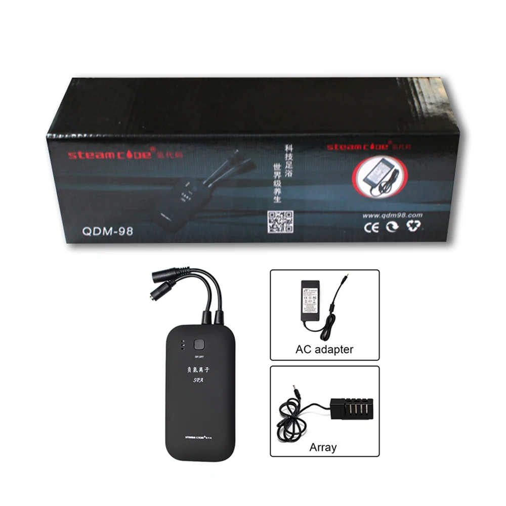 Portable hydrogen ion cleaning detox foot bath negative ion
