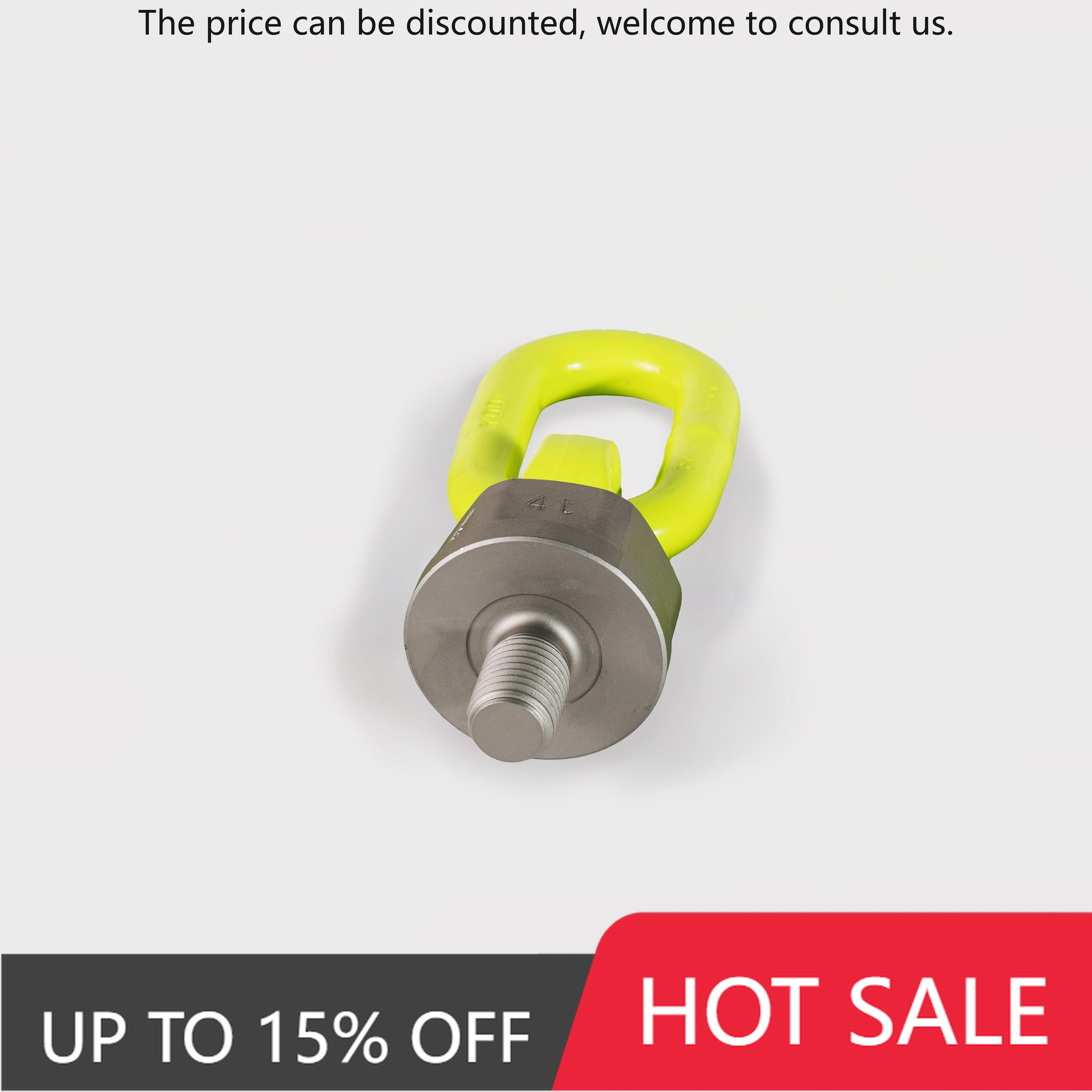 

Upgraded Item MLW097 M80 35.0t Swivel Hoist Ring With Dacromet Surface Lifting Point Wholesale With Competitive Price