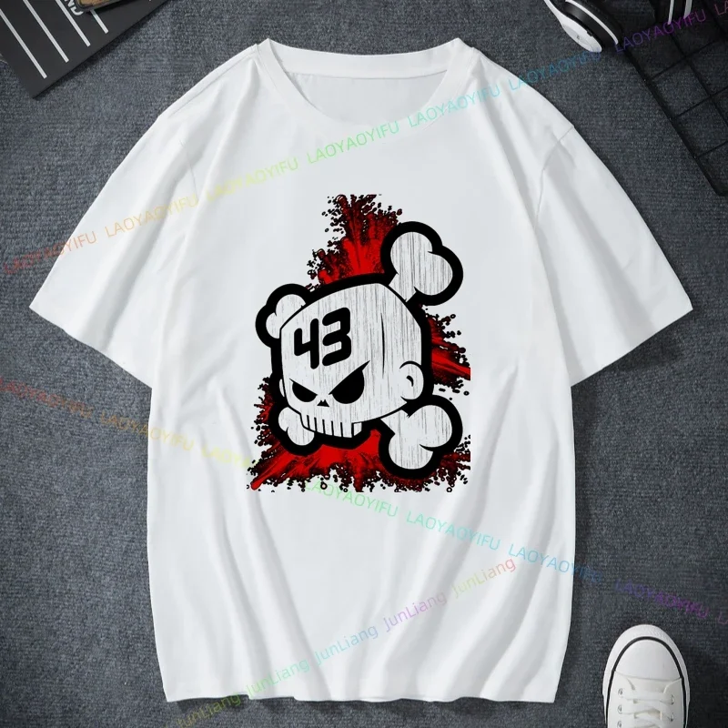 تي شيرت Just Don't Die 43 Ken Block تي شيرت نسائي ملابس الشارع ملابس رجالية قميص كاجوال أنيق #2