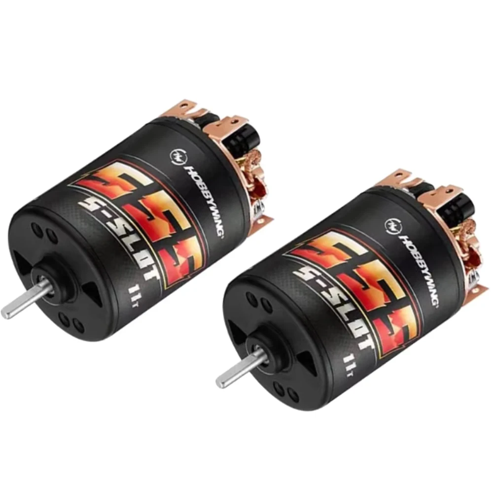 Hobbywing QuicRun Brushed Motor 540 30T 40T / 555 11T 13T for 1/10 RC Crawler Short course truck Monster truck - Image 3