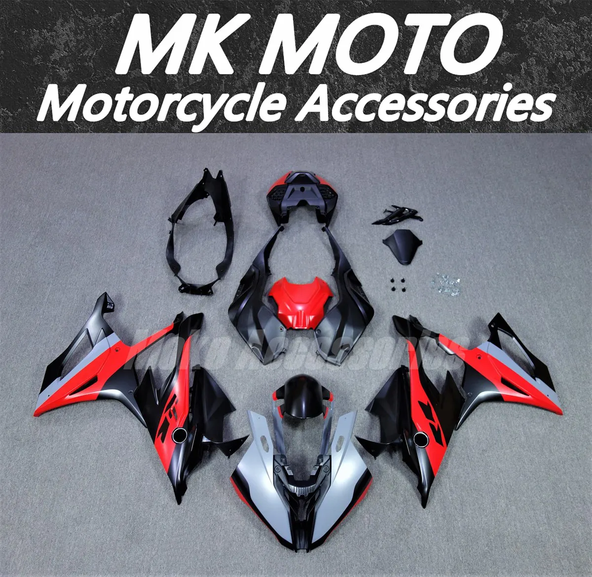 

Moke moto Fairings Kit Fit For M1000RR S1000rr 2019 2020 2021 2022 Bodywork Set High Quality ABS Injection Black Gray Red